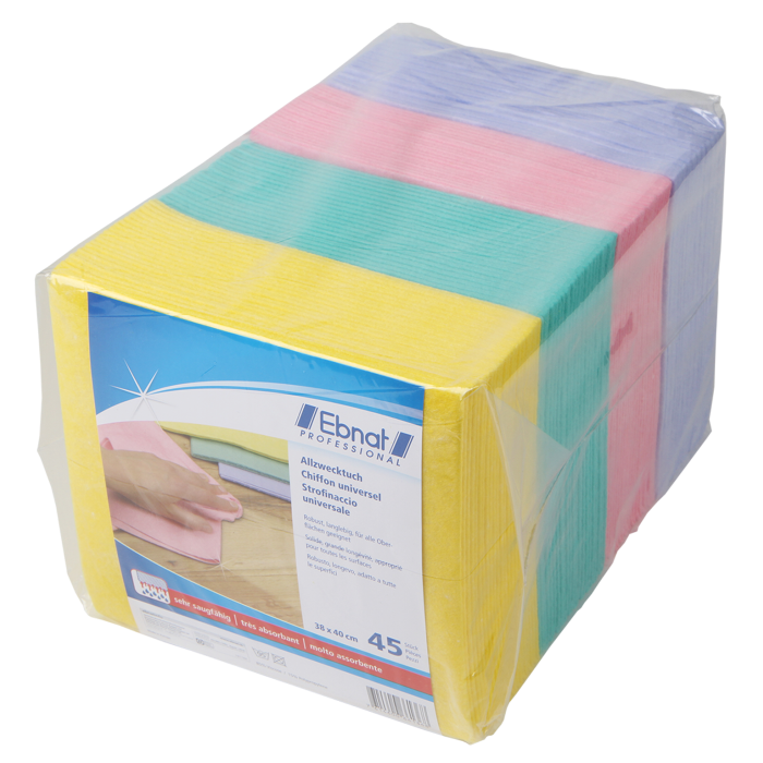 Allzwecktuch 45 Stück Farben assortiert 40x38cm