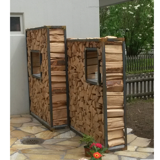 Brennholzrahmen Länge 100 cm