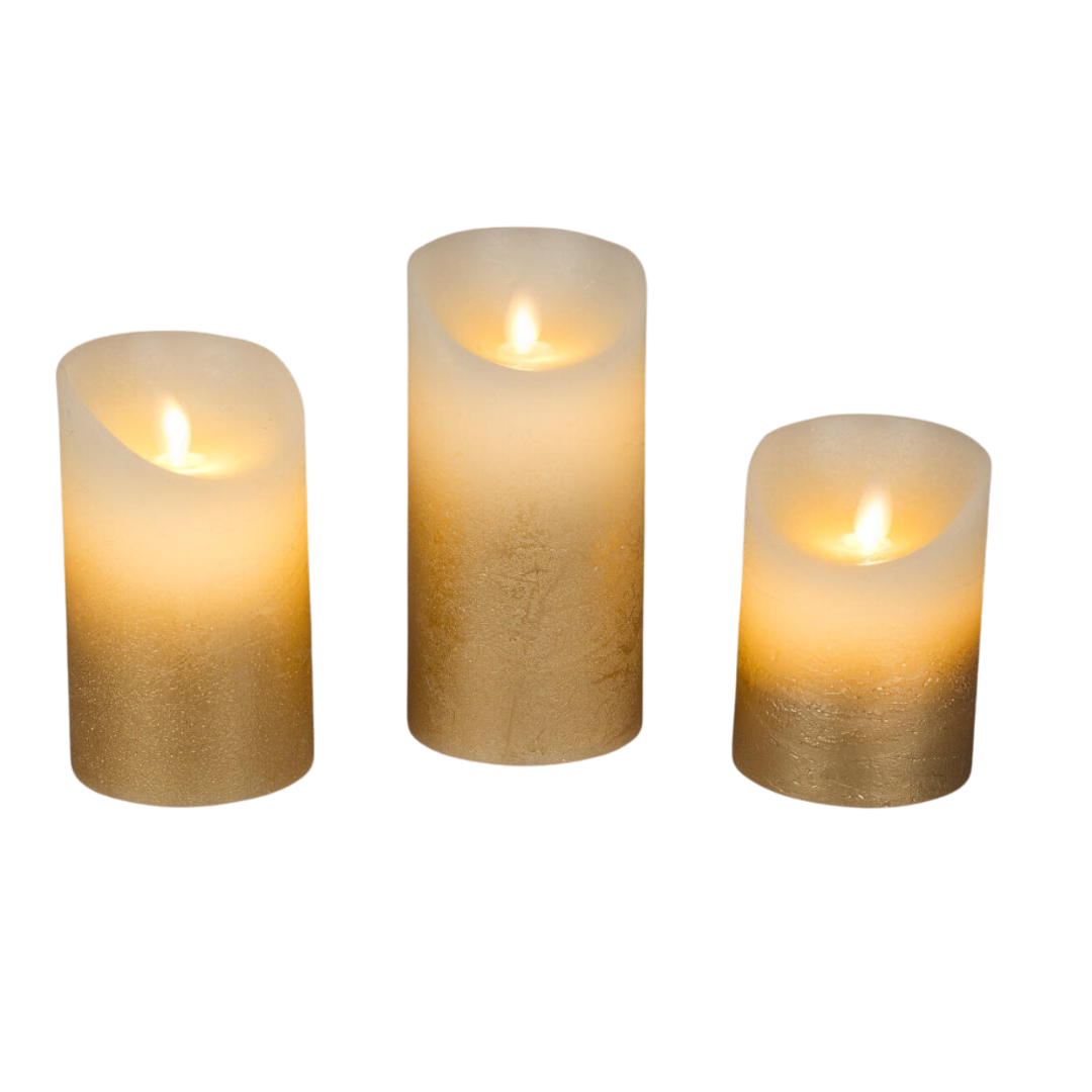 LED Echtwachskerzen