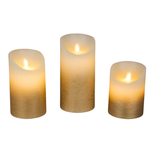 LED Echtwachskerzen