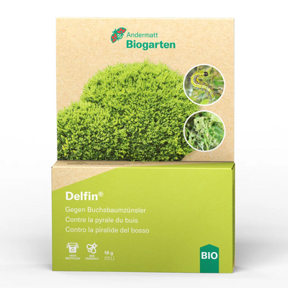 Delfin® gegen Buchsbaumzünsler