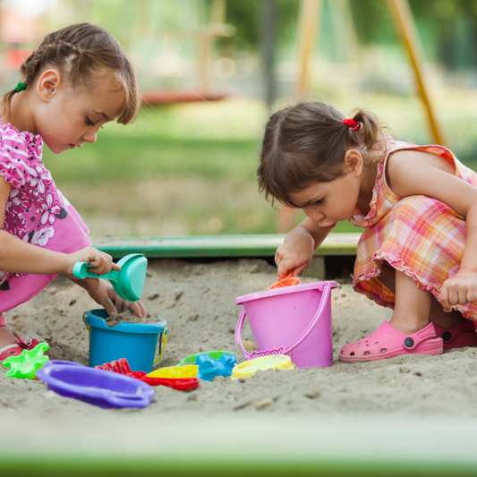 Spielsand im Sack