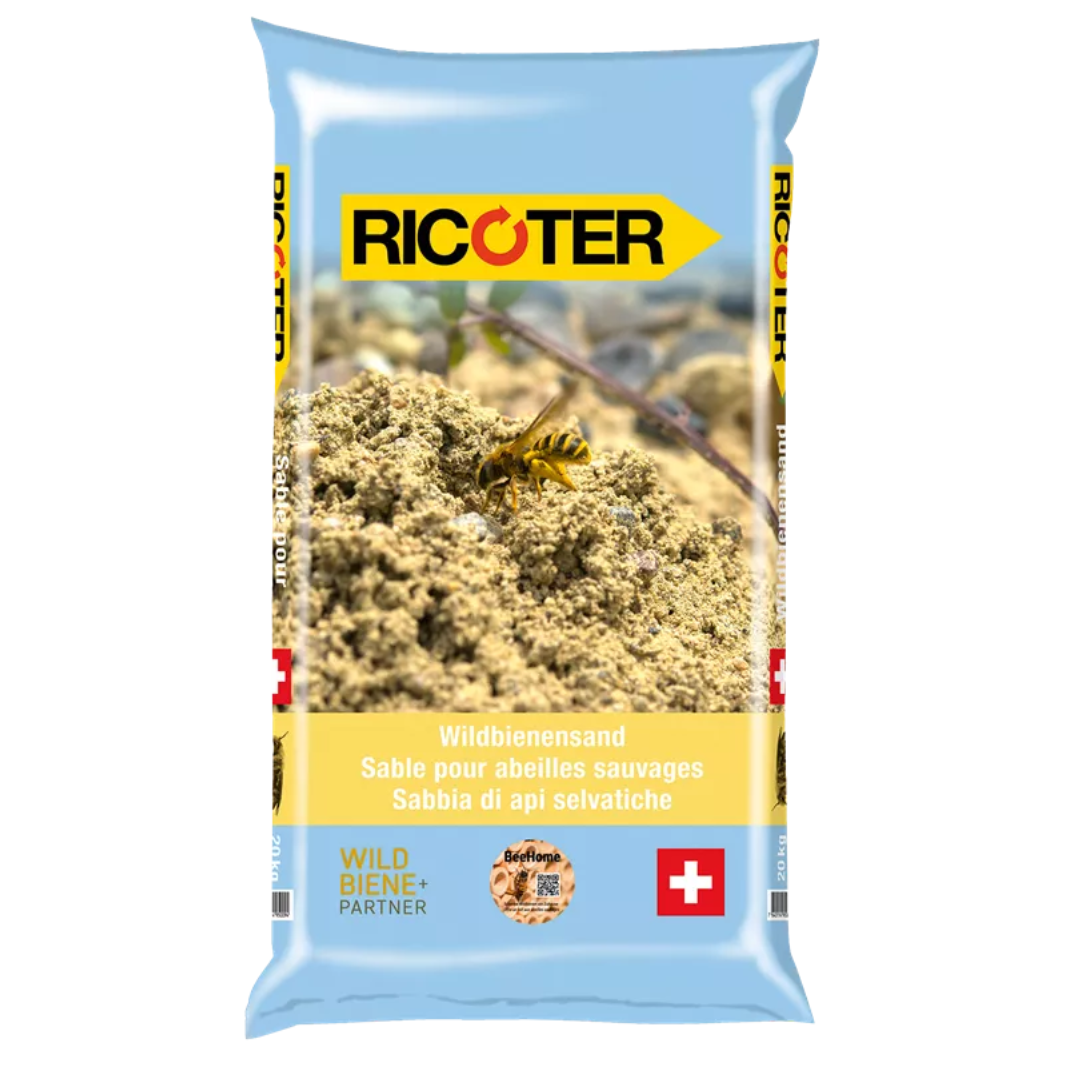 Wildbienensand / Sand für Bienen