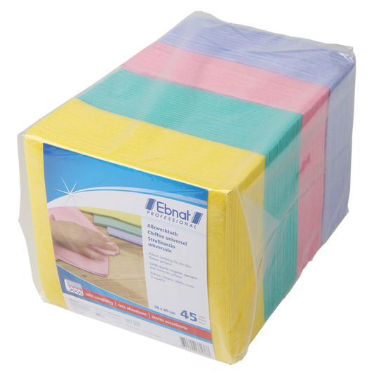 Allzwecktuch 45 Stück Farben assortiert 40x38cm