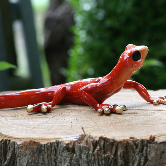 Lizard red