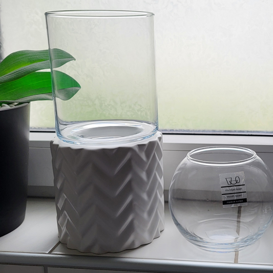 Glasgefäss 2teilig