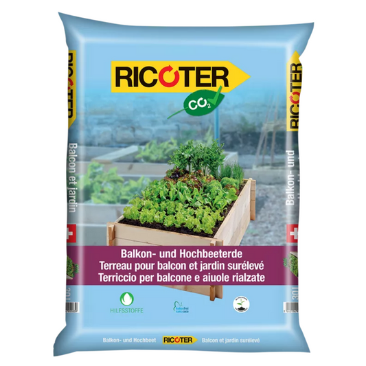 Ricoter balcony and raised bed soil 30 litre bag