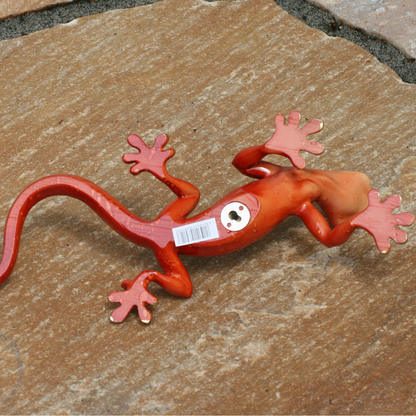Lézard rouge