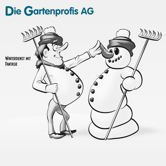 PDF Ausmalbild Was machen Die Gartenprofis Winter 1/12