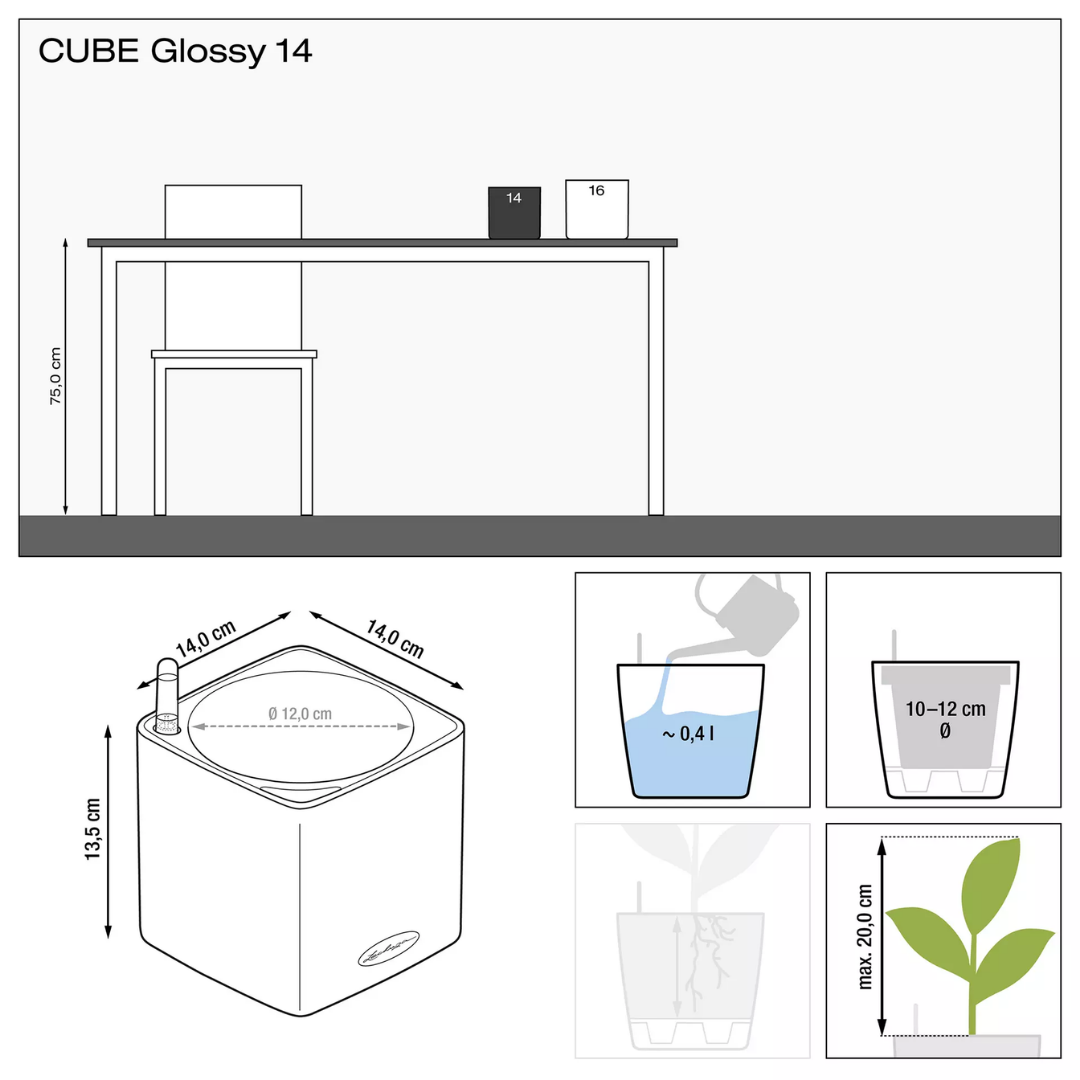 Cube brillant