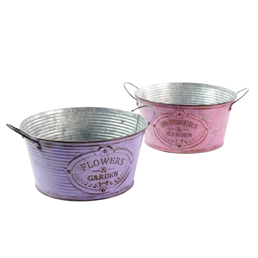 Zink Schalen 2er Set