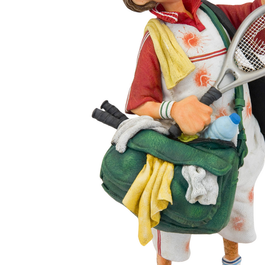 Forchino figure 'The Tennis Player'