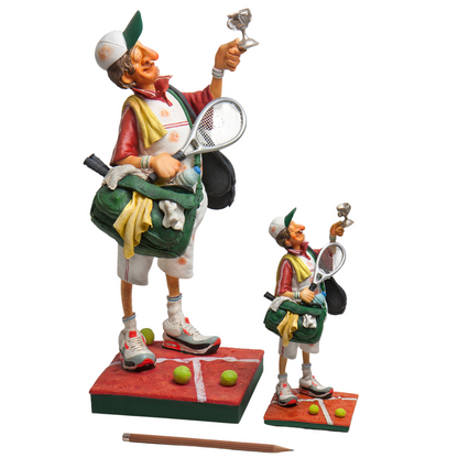 Forchino figure 'The Tennis Player'
