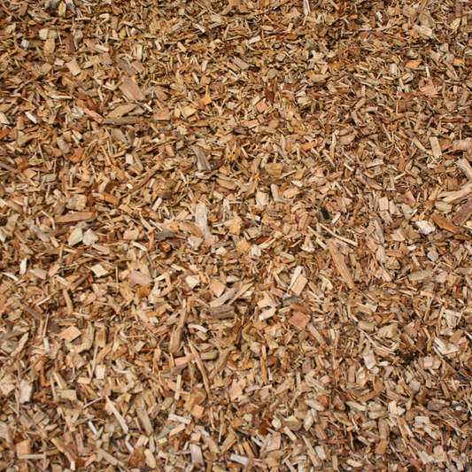 Wood chips loose