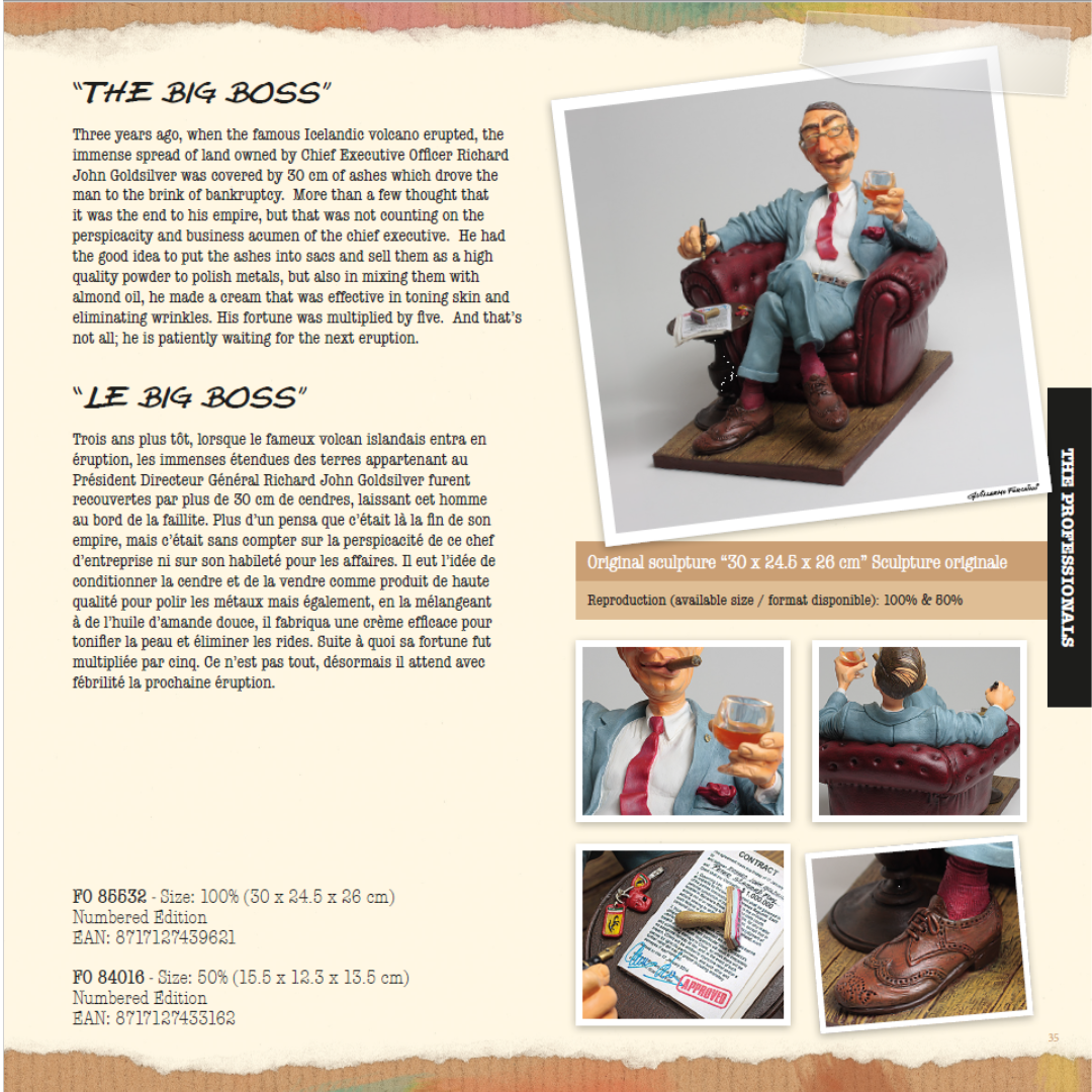 Forchino figure 'The Big Boss'