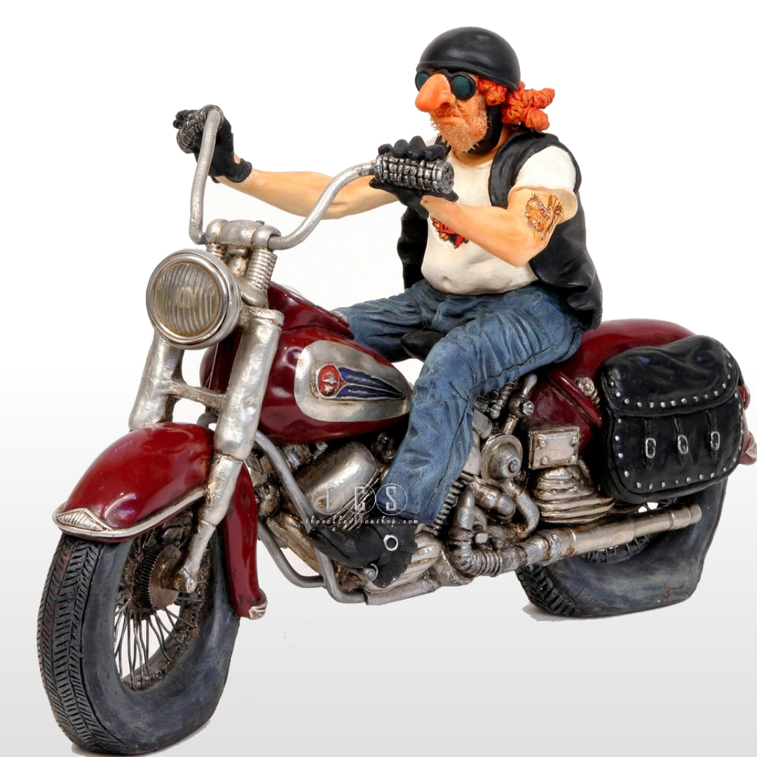 Figurine Forchino 'Le motard'