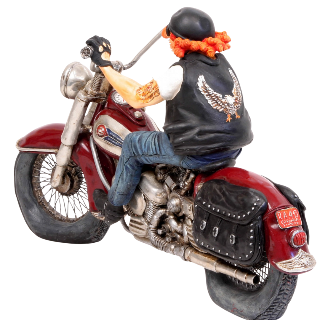 Figurine Forchino 'Le motard'