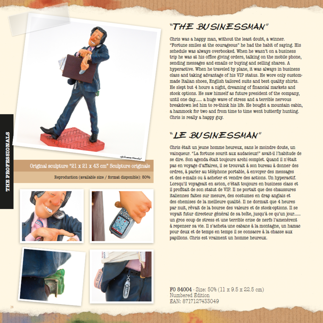 Forchino Figur ` The Businessman `