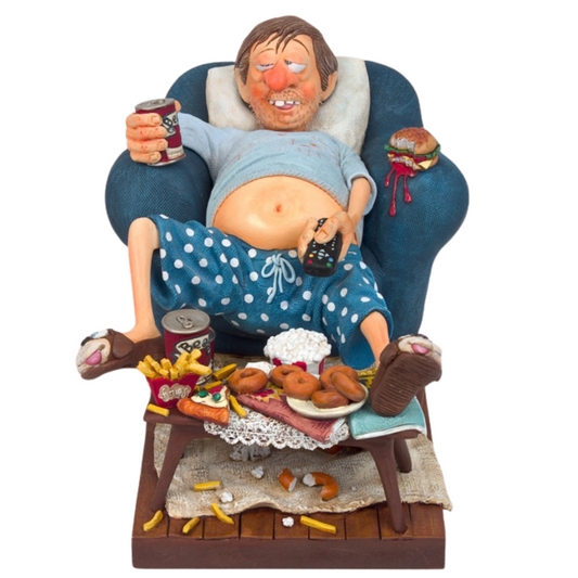 Forchino figure 'The Couch Potato'