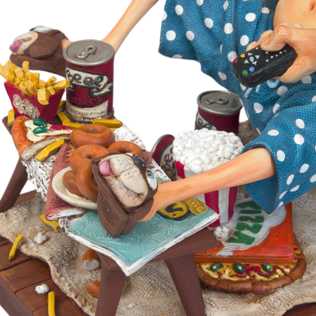 Forchino figure 'The Couch Potato'