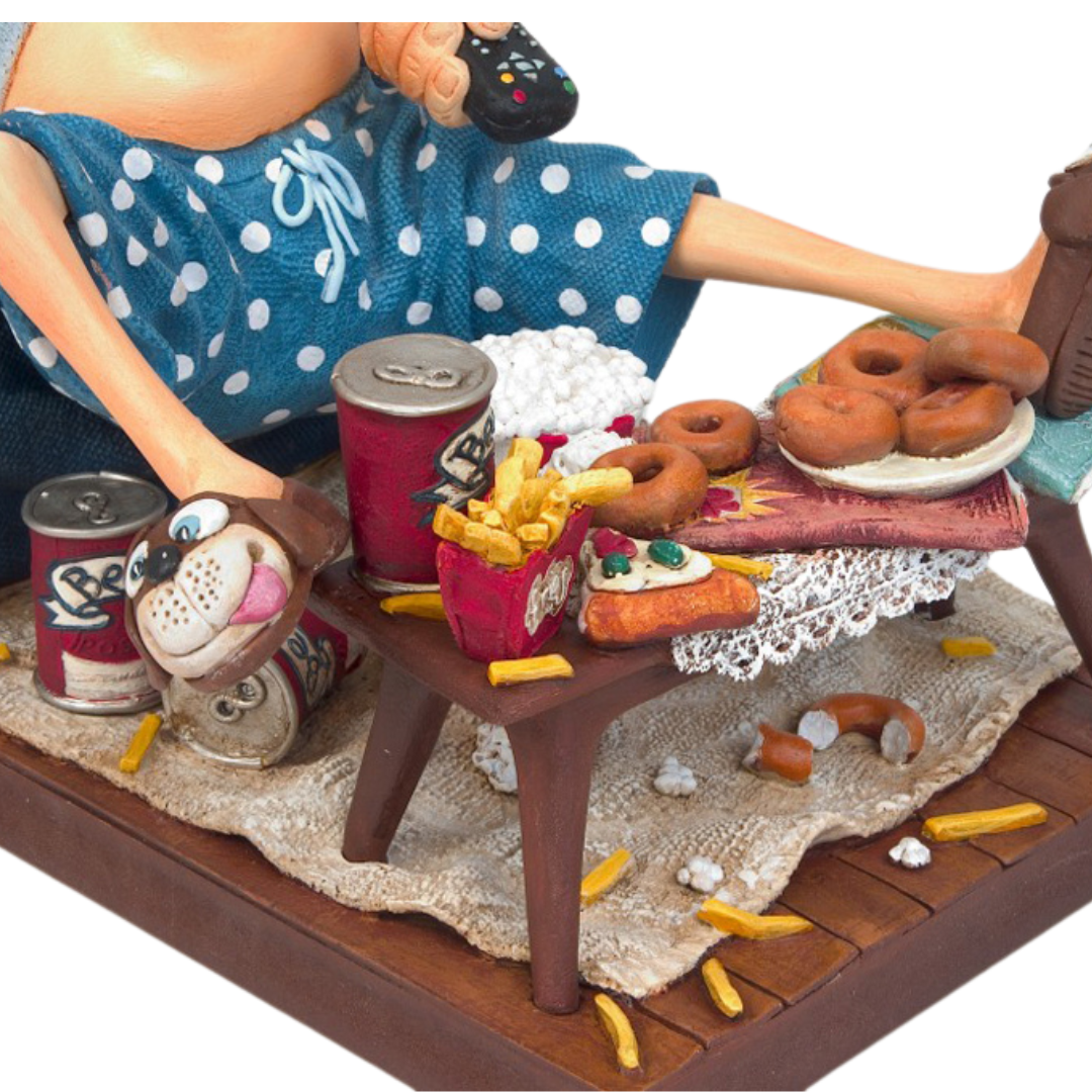 Forchino figure 'The Couch Potato'