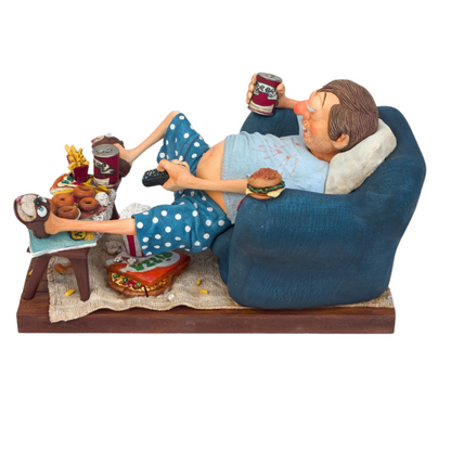 Forchino figure 'The Couch Potato'