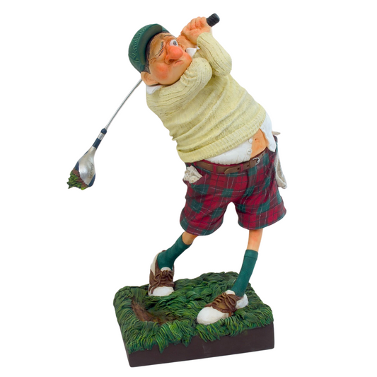 Forchino figurine 'Fore The Golfer'