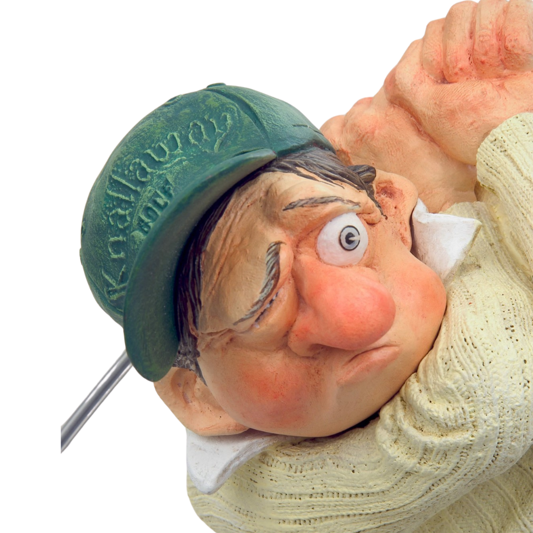 Forchino figurine 'Fore The Golfer'