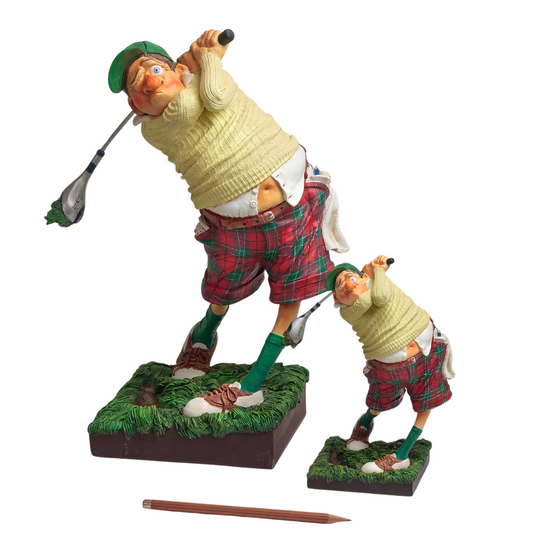 Forchino figurine 'Fore The Golfer'