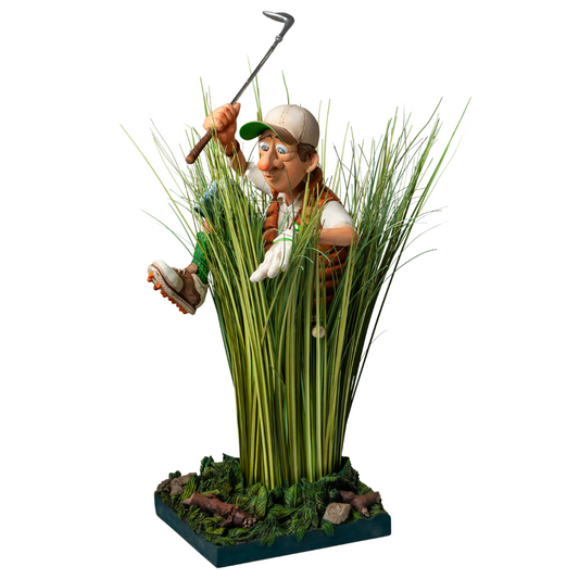 Forchino figure 'The Golfer in the Rough'