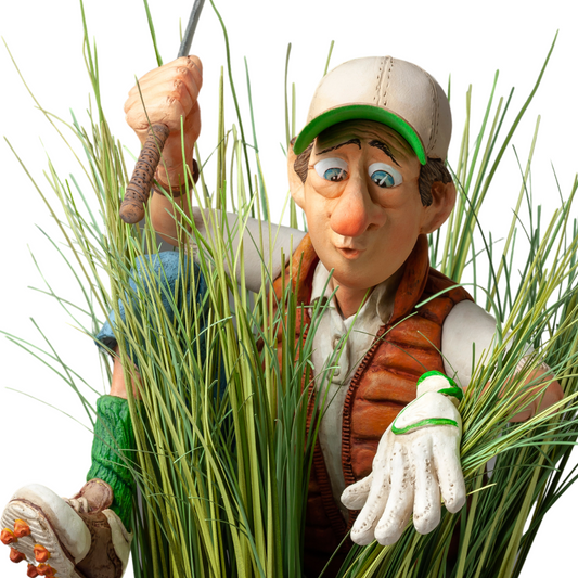 Forchino figure 'The Golfer in the Rough'