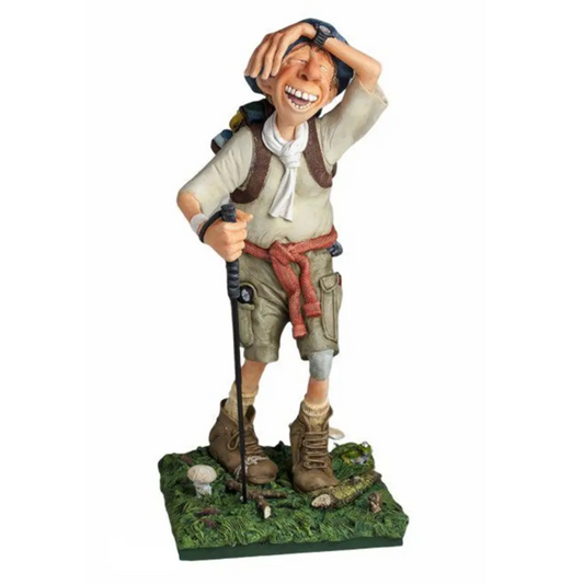 Forchino figure `The Hiker`