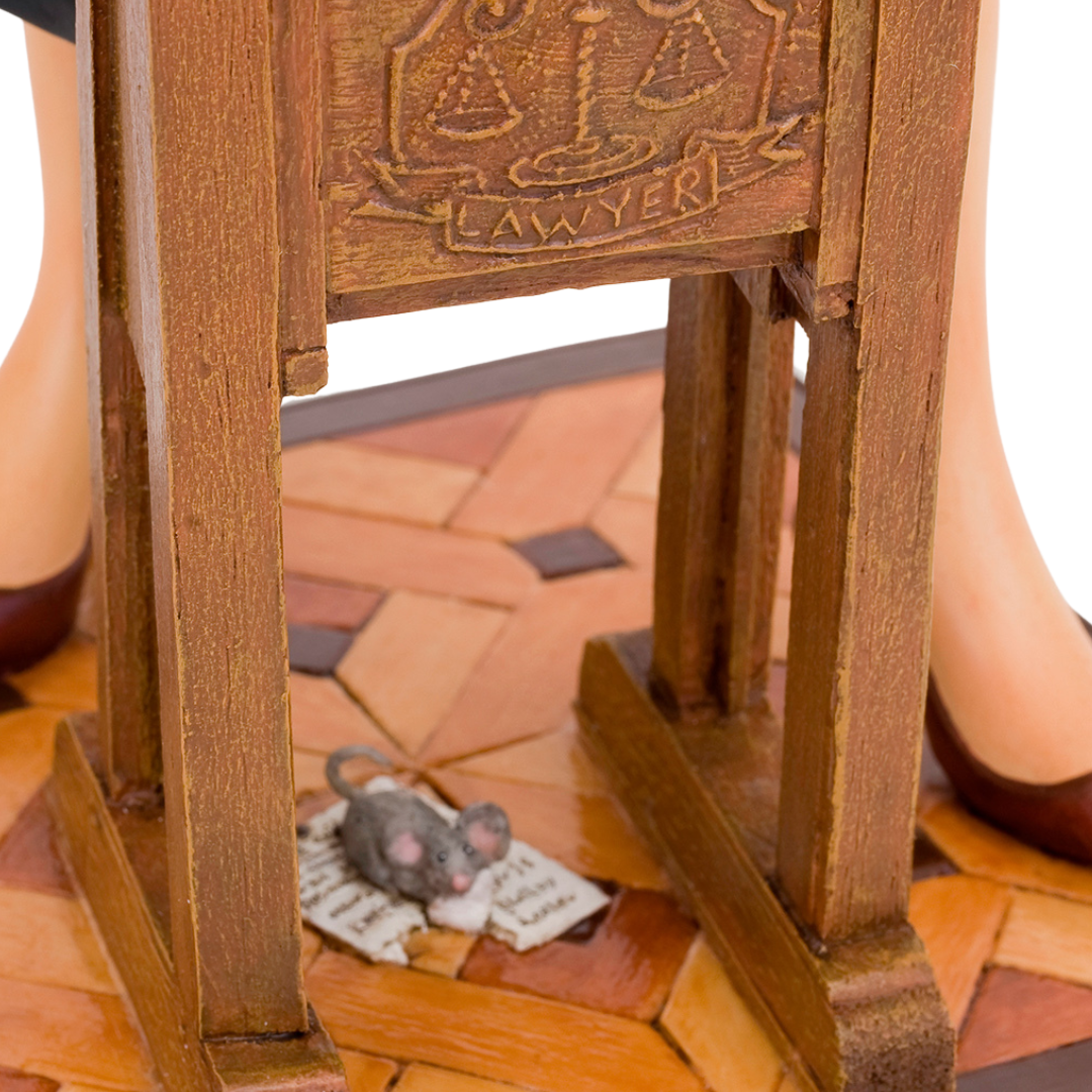 Forchino figurine 'The Lady Lawyer'