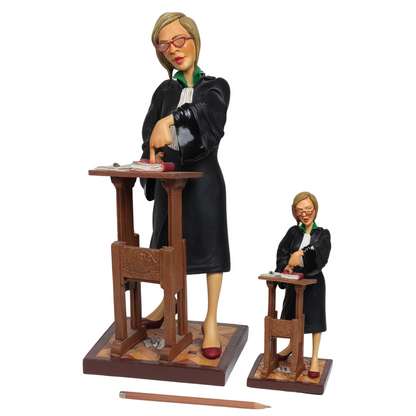Forchino figurine 'The Lady Lawyer'