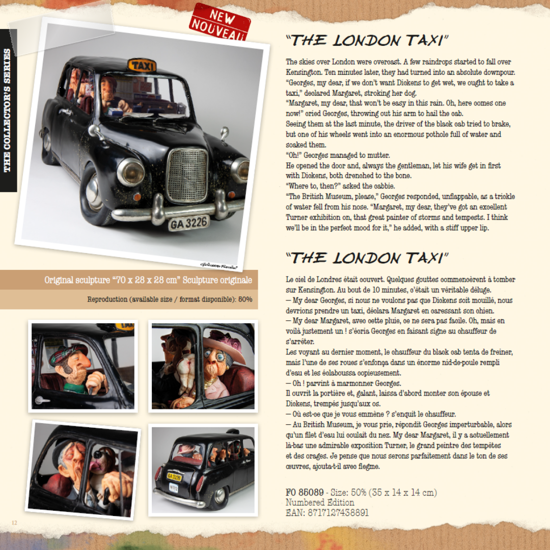 Forchino figure 'The London Taxi'