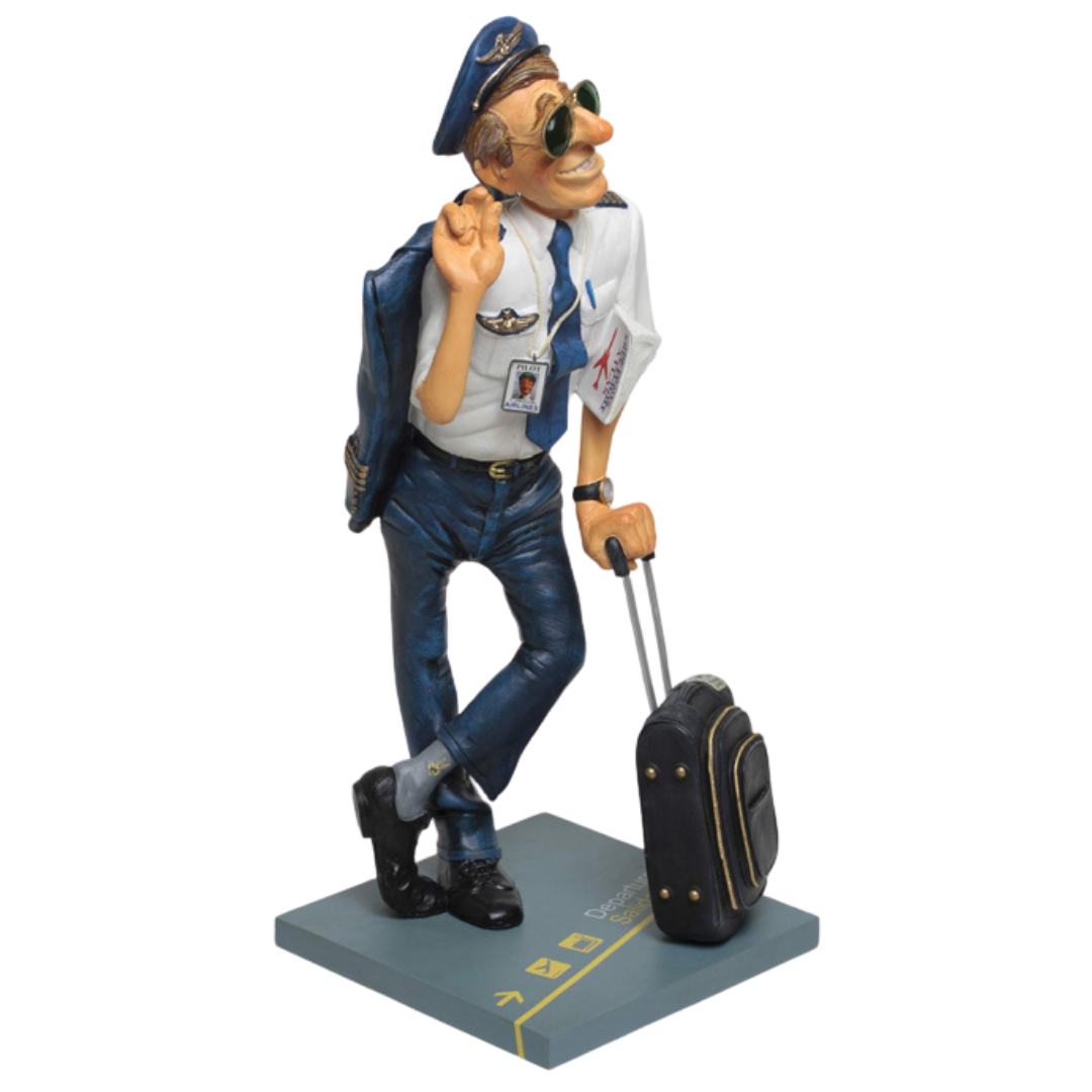 Forchino figure `The Pilot `
