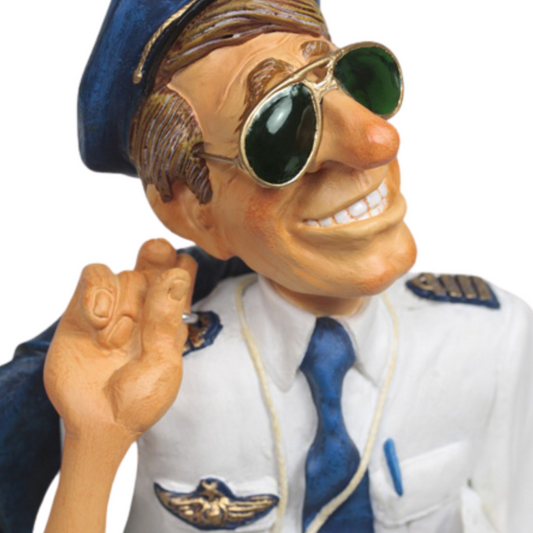 Forchino figure `The Pilot `
