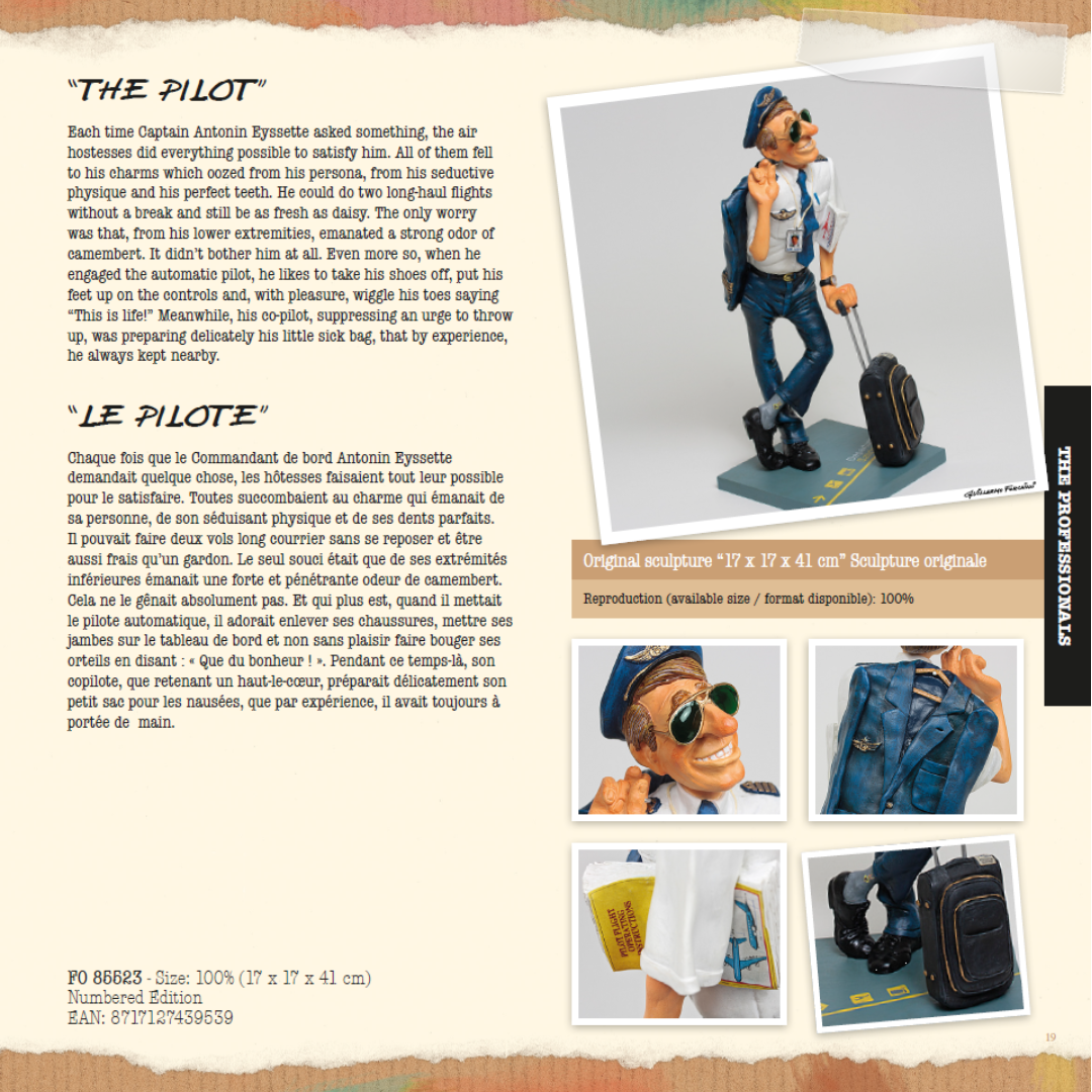 Forchino Figur `The Pilot `