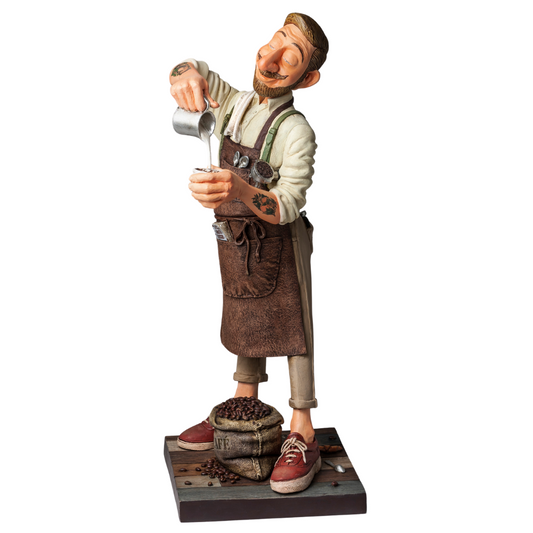 Forchino figure `The Barista`