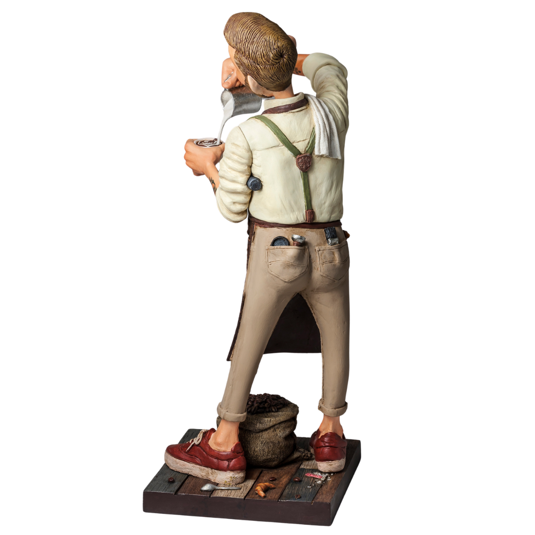 Forchino figure `The Barista`