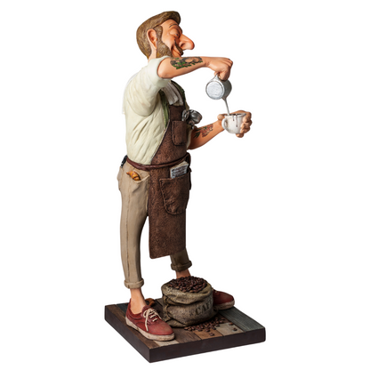 Forchino figure `The Barista`