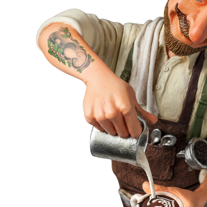 Forchino figure `The Barista`
