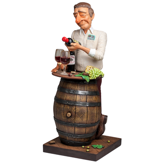 Forchino figurine 'The Wine Lover'